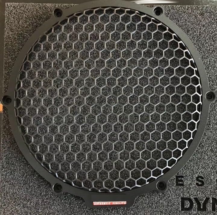 2 Pack Black Speaker Grill Cover for Dynaudio Esotar-650 Woofer Speaker
