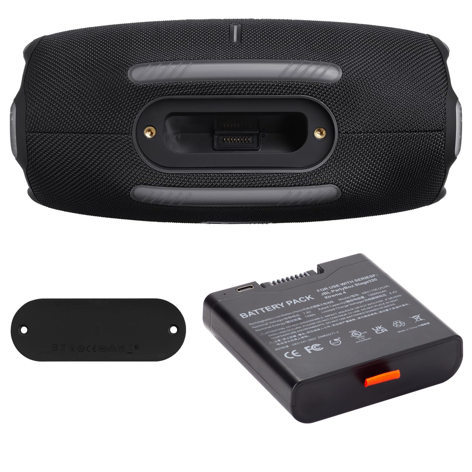 Amazon | UNIKARO バッテリー 400 交換用 Jbl Partybox Stage 320