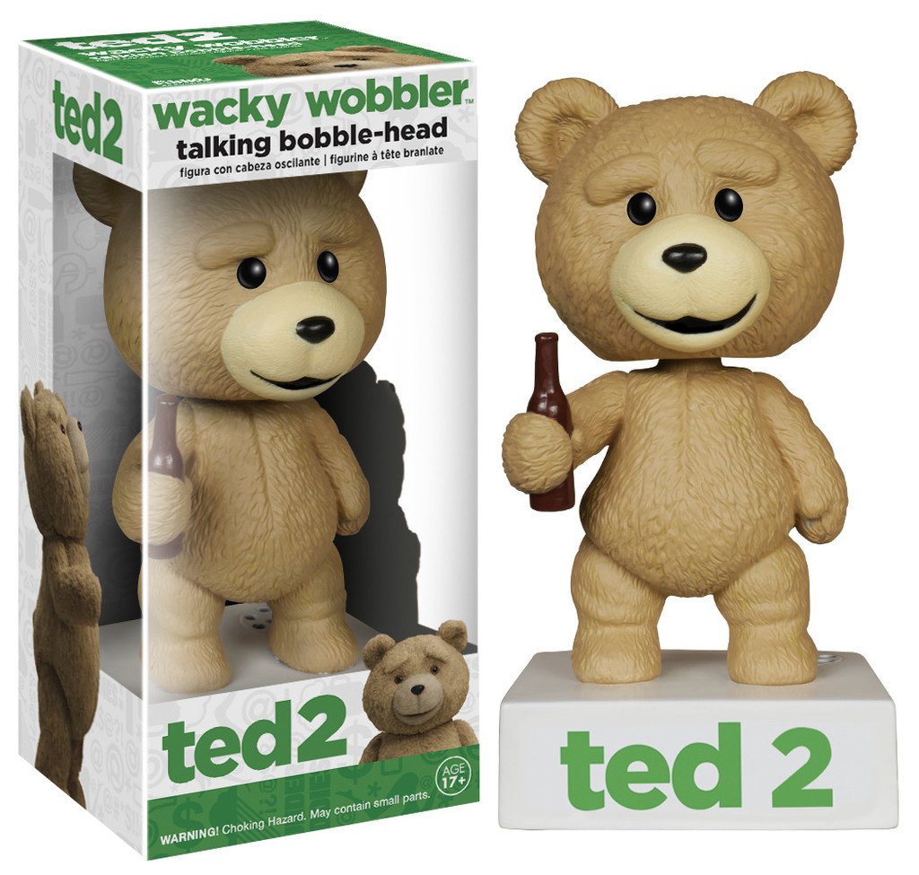 Amazon.com: Ted 2: Fun ko Wacky Wobblers Talking Bobble Head