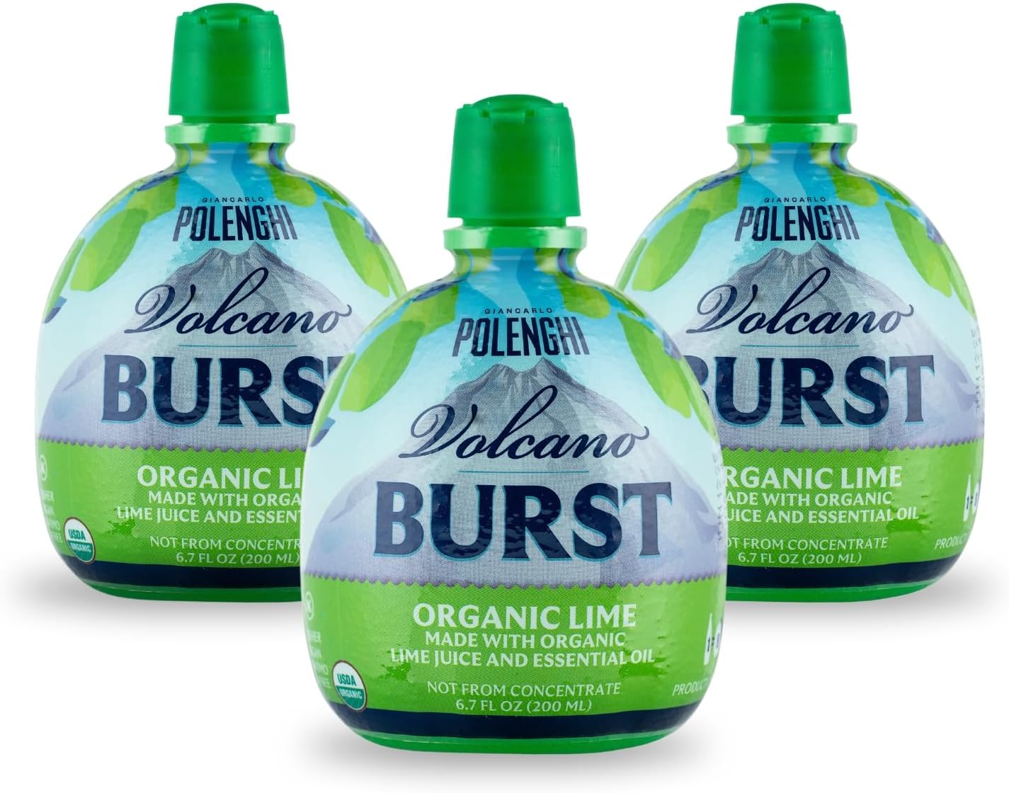 Volcano Juice Lime Burst Organic Pack of 3
