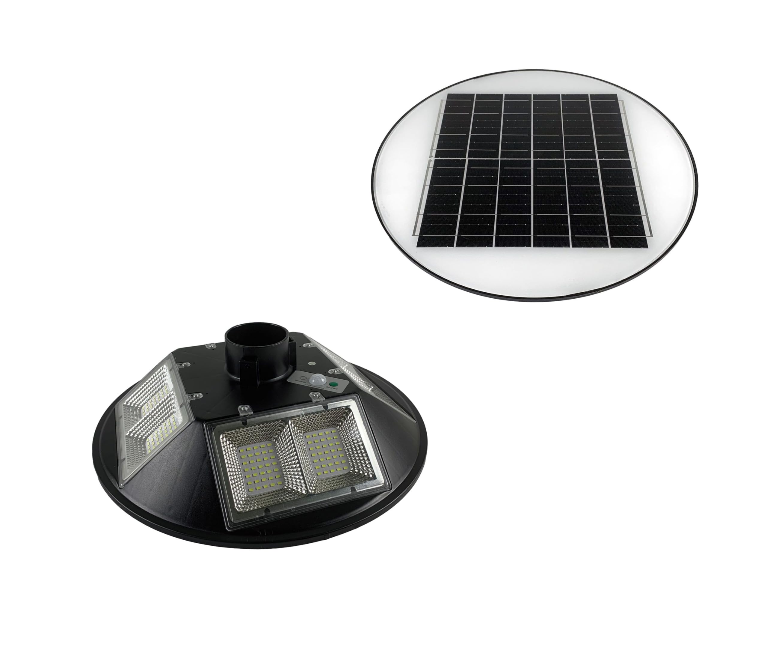 TEMPO DI SALDI Lampione da 200W a Luce Fredda con Pannello Solare Integrato, Ideale in Giardino