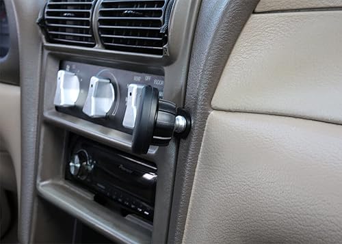 Miniatura 5 de Course Motorsports DirectFit - Soporte de teléfono para Ford Mustang, Mustang GT, SVT Cobra, SVT Cobra R, Mach 1 (1994-2004) Compatible con todos