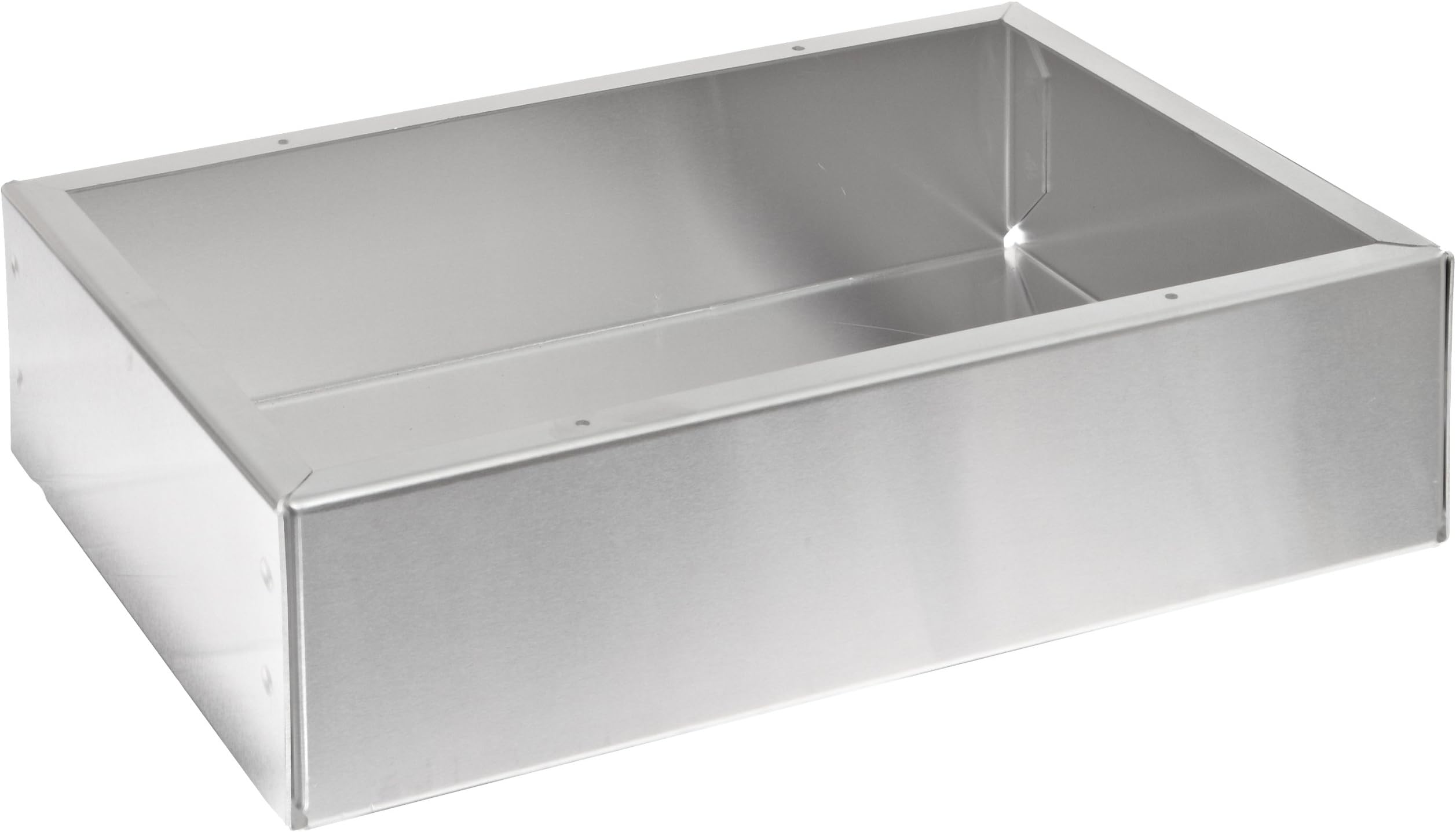 Bud IndustriesAC-424 Aluminum Chassis 12" L x 8" W x 3" D, Natural