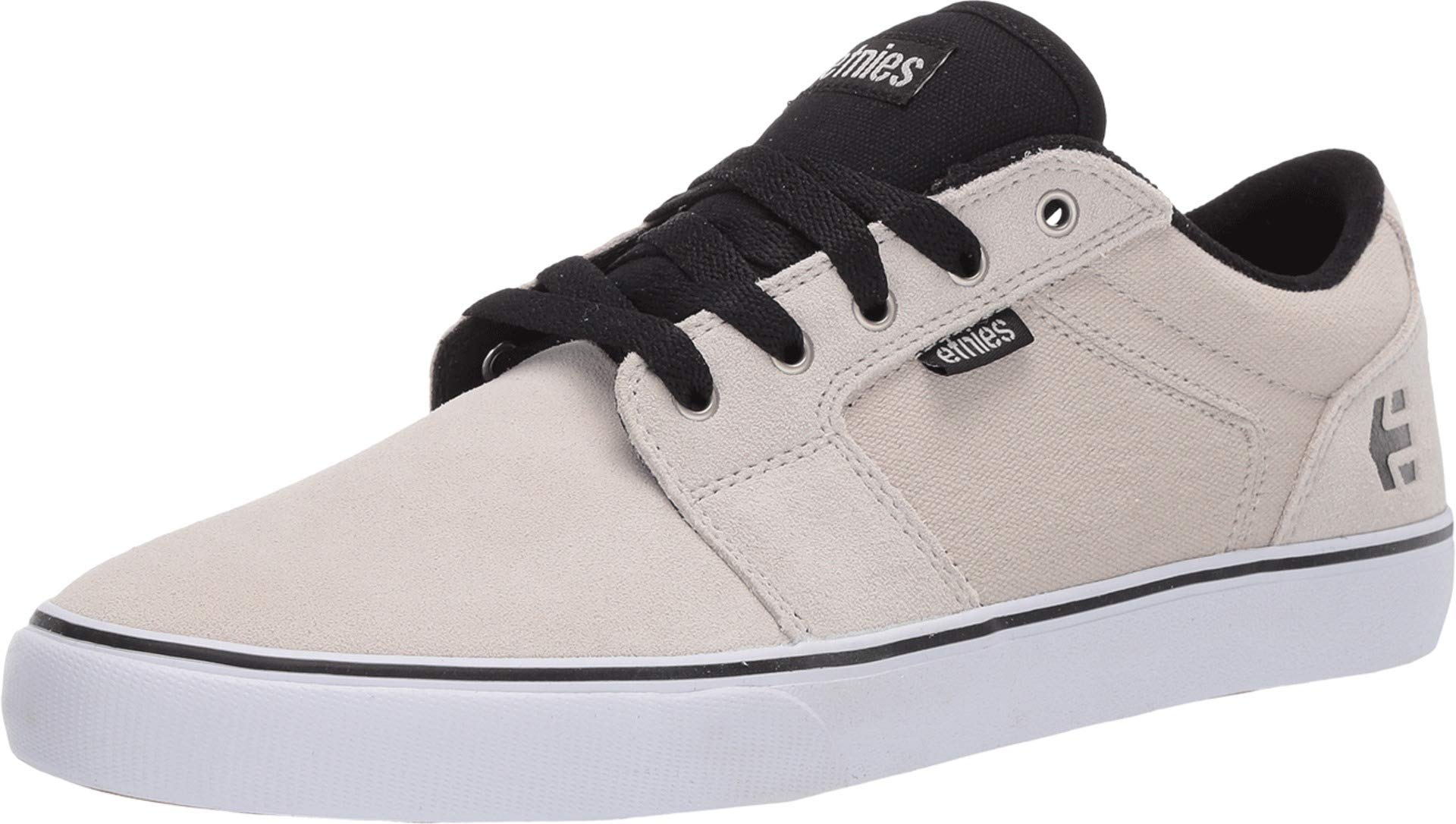Etnies Barge LS – Classic Skate Look, Slim Vulcanized Silhoutte, Hefty Armored Collar, Reinforced Vulc