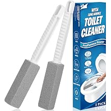 2 Pack Pumice Stone Toilet Bowl Cleaner with Long Handle
