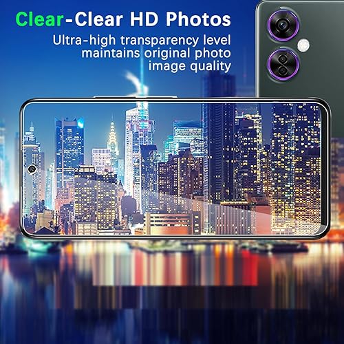 Miniatura 6 de Paquete de 2 protectores de lente de cámara para OnePlus Nord N30 5G, resistentes a los arañazos, vidrio templado ultrafino, protector de pantalla