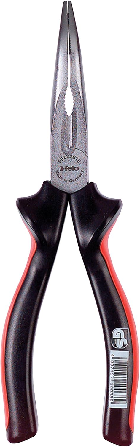 Felo 07157 50038 7-7/8-Inch Chain Nose Radio Pliers Angled 45 Degrees