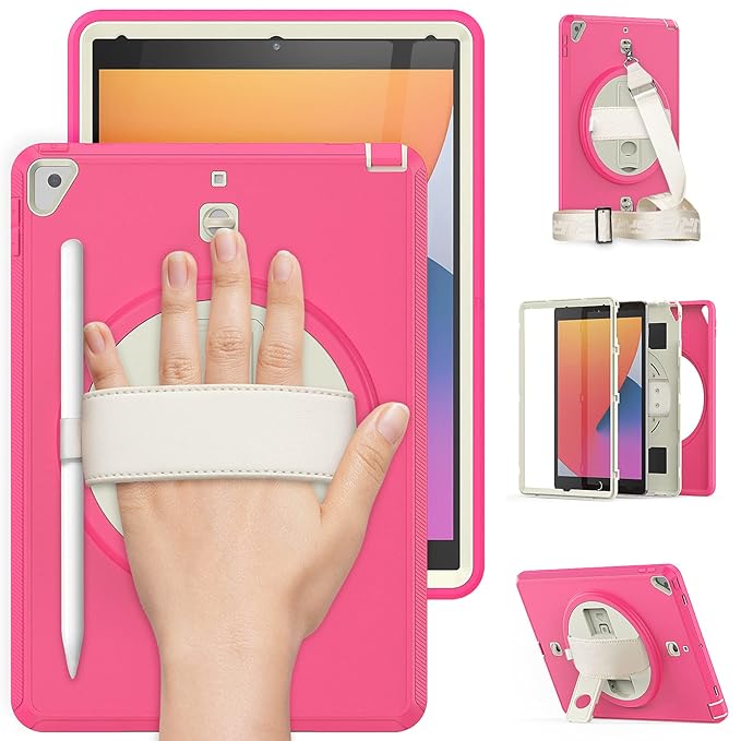 Timecity iPad Air 3 Case/iPad Pro 10.5 Case with Screen Protector