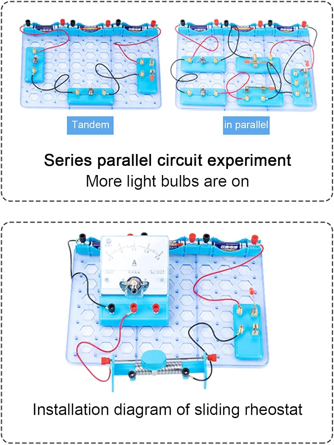 Physics Experiment Box, Junior High School Physics Electrical Experiment Equipment, Middle School Teaching Instrument Materials