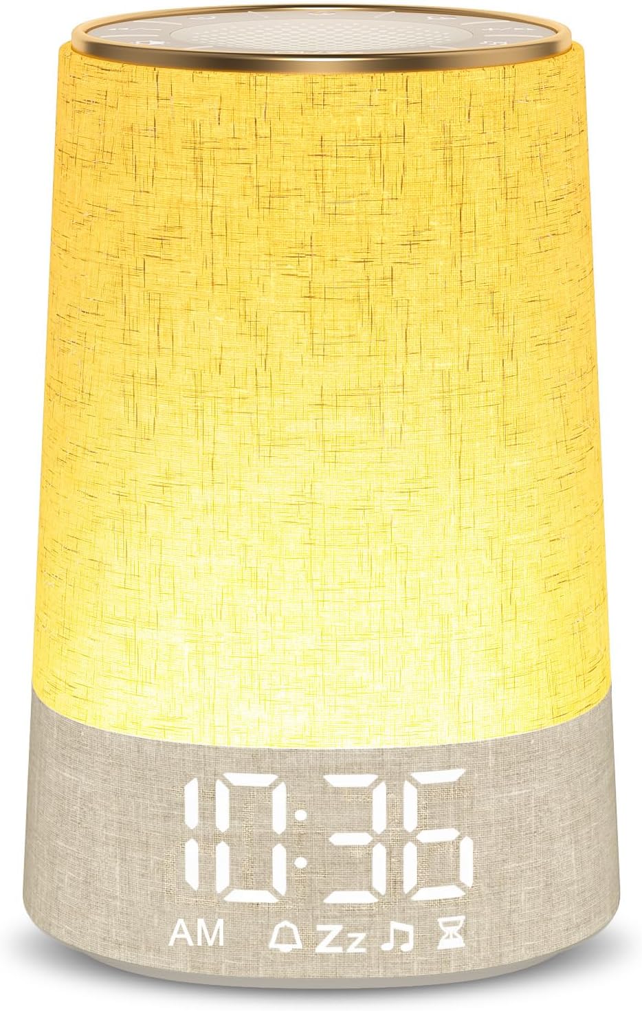 AFEXOA Sunrise Alarm Clock with 30 Soothing Sounds, White Noise Machine with Alarm Clock & Wake Up Light, Dimmable Display, Night Light for Bedroom, Heavy Sleepers, Adults & Kids