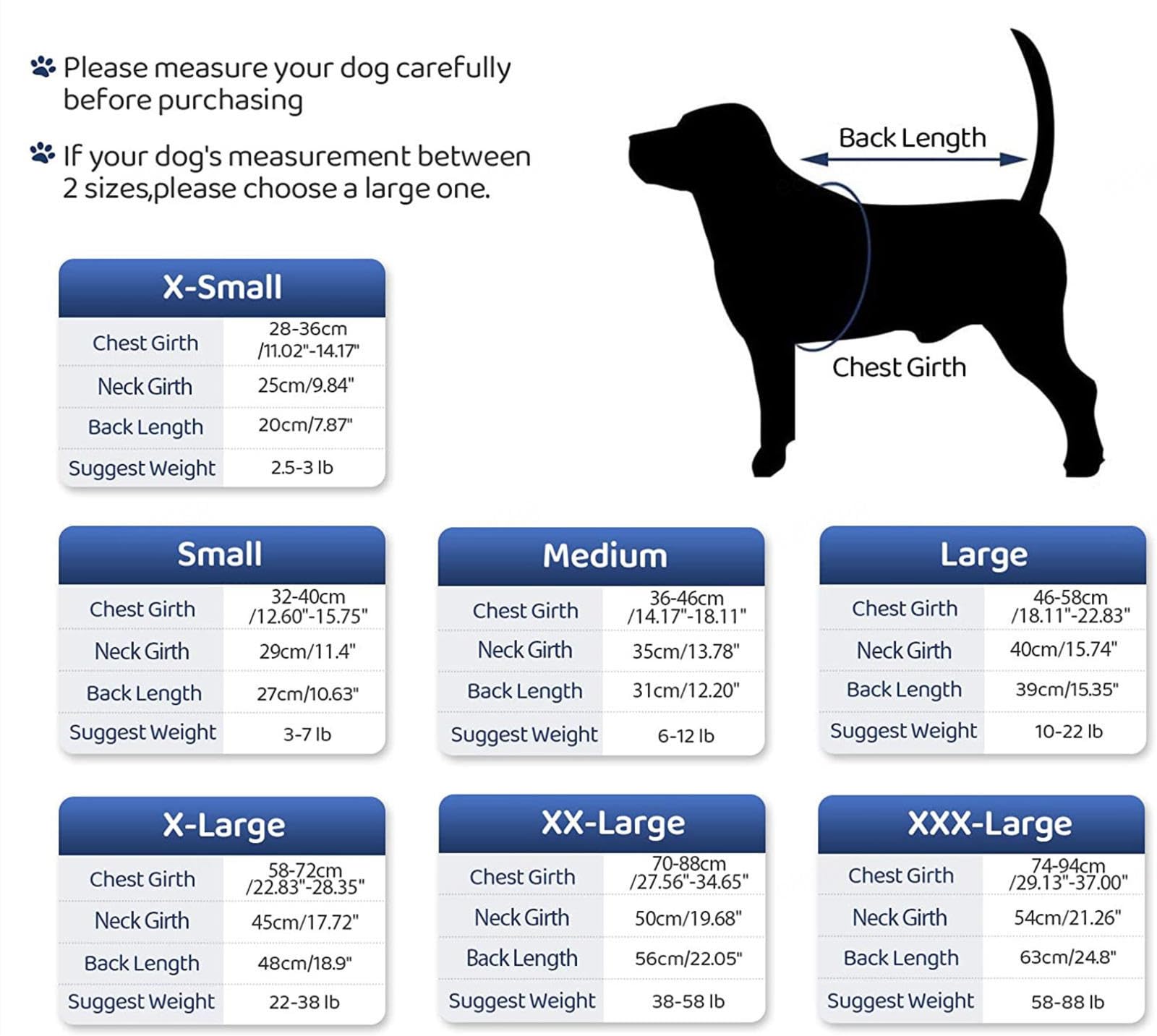 FAXIOAWA Tuta per Recupero Cani - Collare elettronico Alternativo Cono Addominale Tuta Alternativa per Recupero sterilizzazione Cani - Tuta per Recupero Cani Maschio -Vu01,Bluestripe-XXXL