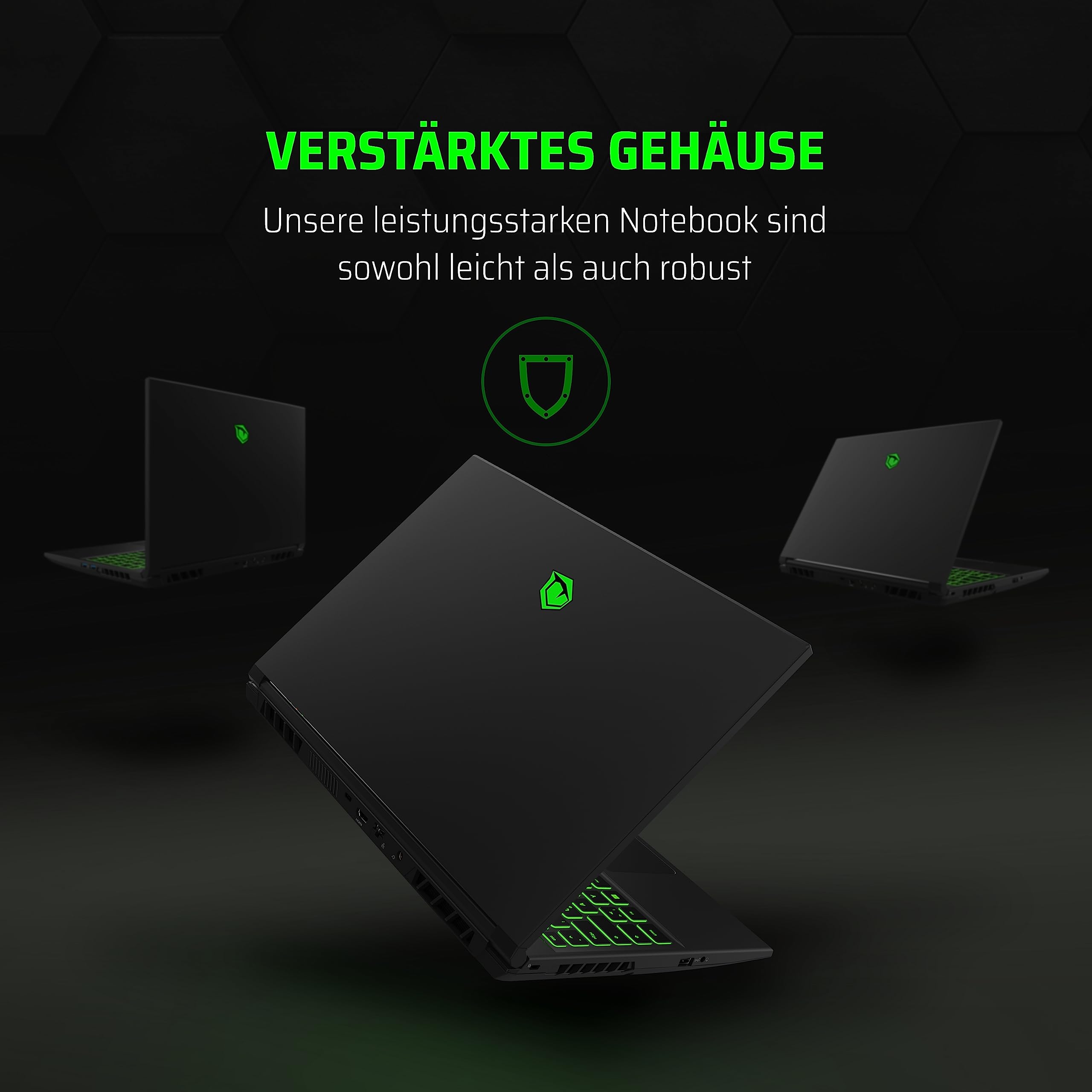 TULPAR A5 V19.2.9 Gaming Laptop | 15,6'' FHD 1920X1080 144HZ IPS LED-Display | Intel Core i5 12500H | 16 GB RAM | 500 GB SSD | Nvidia RTX 3050Ti | Windows 11 Gaming Notebook