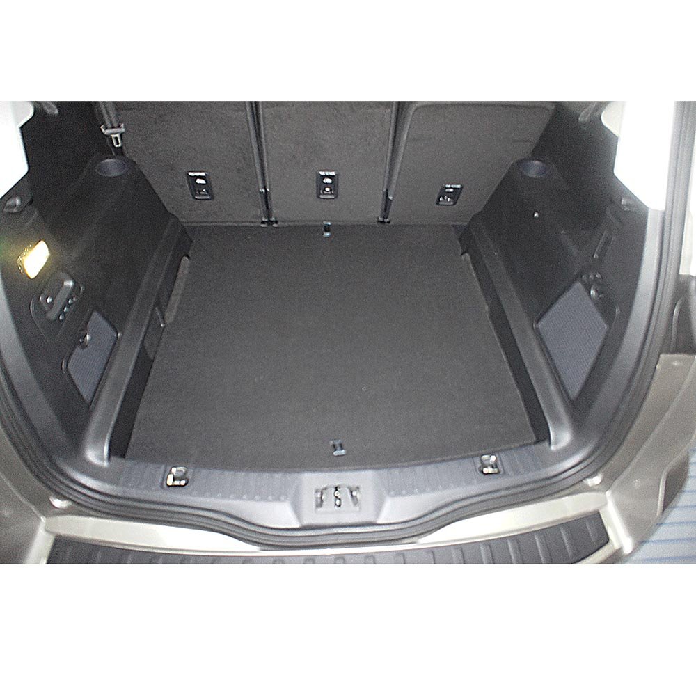 MTM Bandeja Maletero para Ford S-MAX 5 Asientos 09.2015- Resistente, Fácil de Lavar e Inodora, cód. 6129