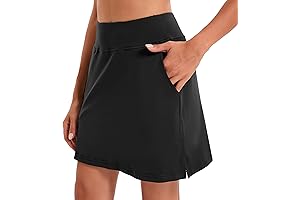 Lightweight Women's Performance Skorts for Exercise and Sports