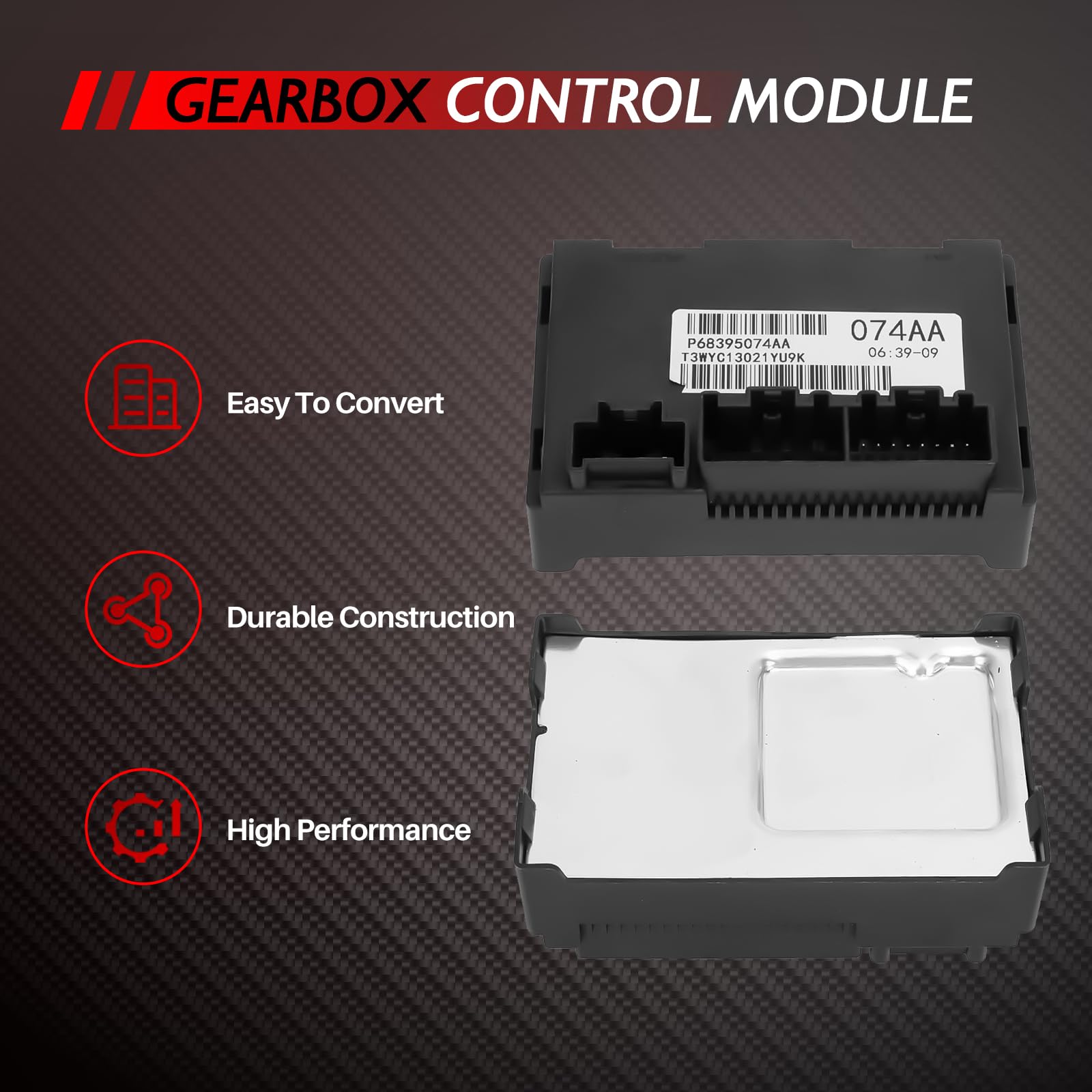 Modulo di controllo del cambio di distribuzione Modulo di controllo del cambio di distribuzione di ricambio per Dodge Durango Grand Cherokee 2014-2015 Accessorio per auto Parte# 05150732AE