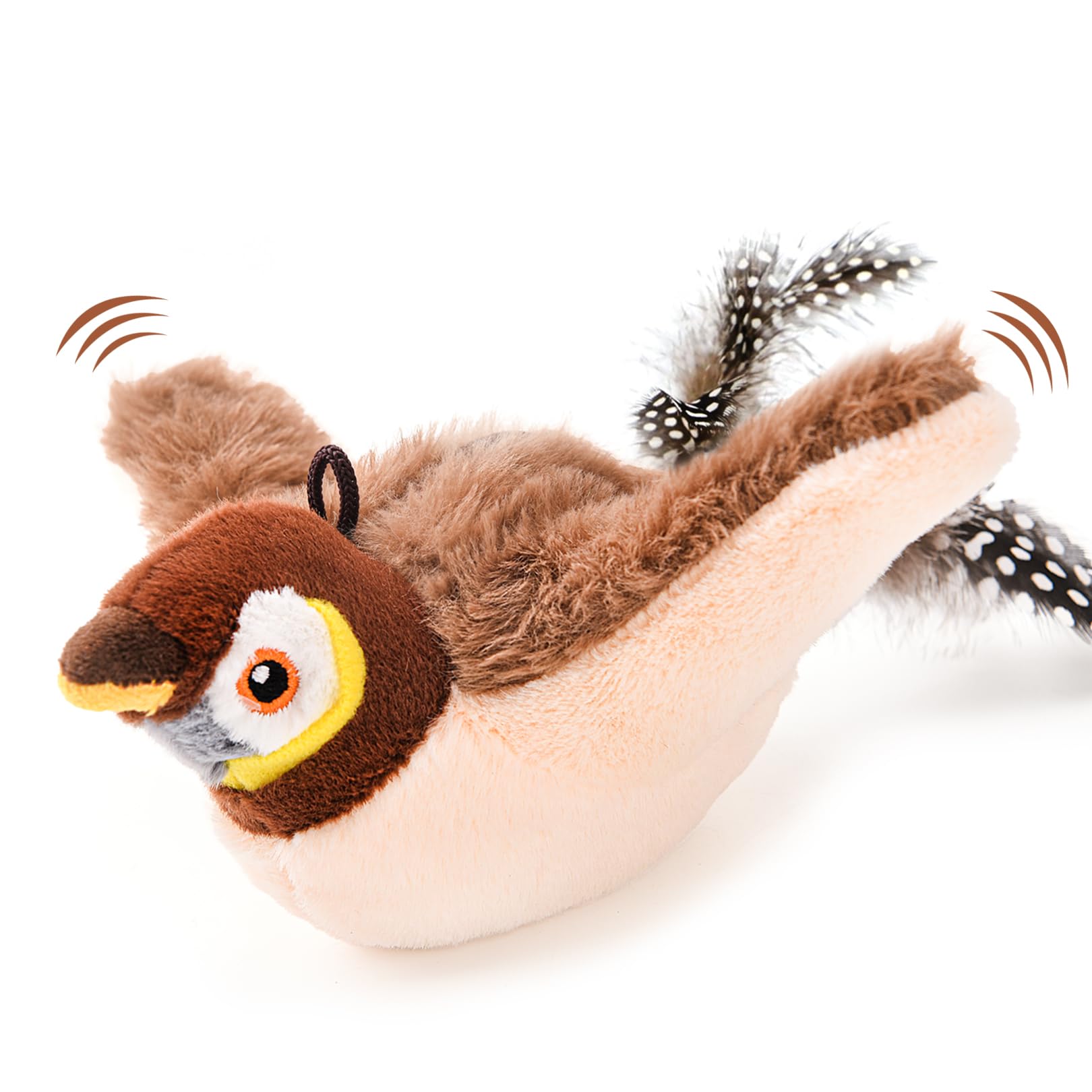 AUSCAT Jouet interactif pour chat Flappy Bird rechargeable
