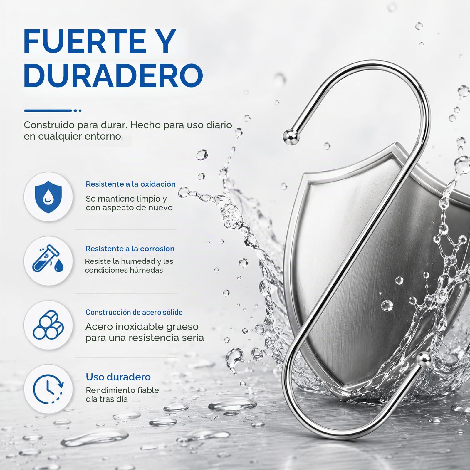 JMIATRY 100 Piezas Ganchos en S 9cm, Ganchos para Colgar, Ganchos para cocina, salón, baño, jardín, armario
