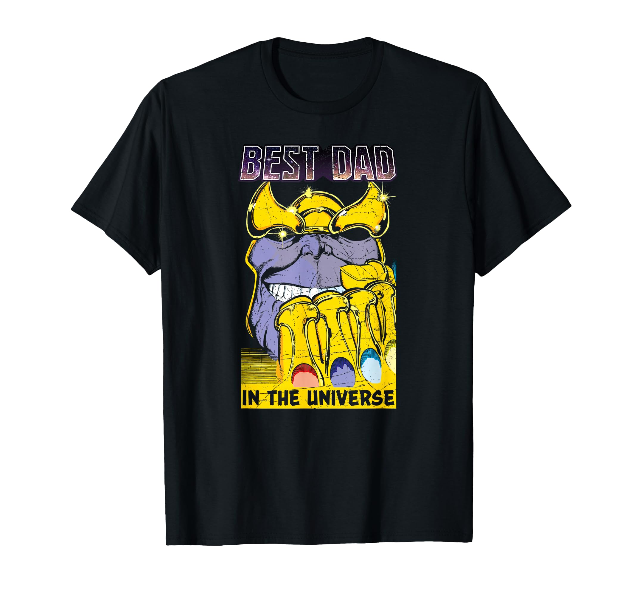 Marvel Thanos Best Dad In The Universe Comic Father's Day T-Shirt