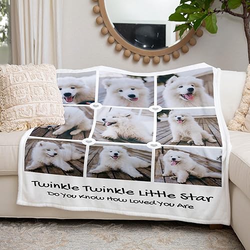 Vista 85 de Mantas personalizadas con fotos, manta personalizada con imagen, manta personalizada, mantas de fotos personalizadas, regalos personalizados