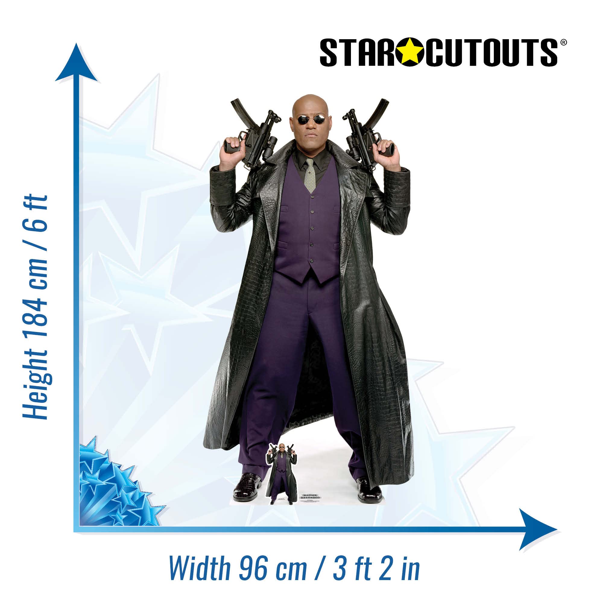 The Matrix Neo & Trinity Kostuums voor Volwassenen - Lange Zwarte Trenchcoat Jas & Zonnebril - Matrix Cosplay Outfit, Zwart, M