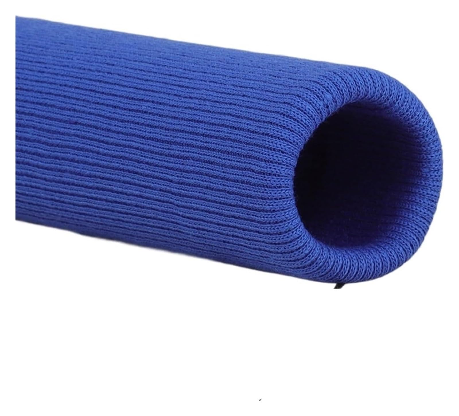 Rib Knit Cuff, Knitted Ribbed Elastic Cotton Cuffs for Jacket Sleeves Sewing Supplies Multicolor(Light Blue)