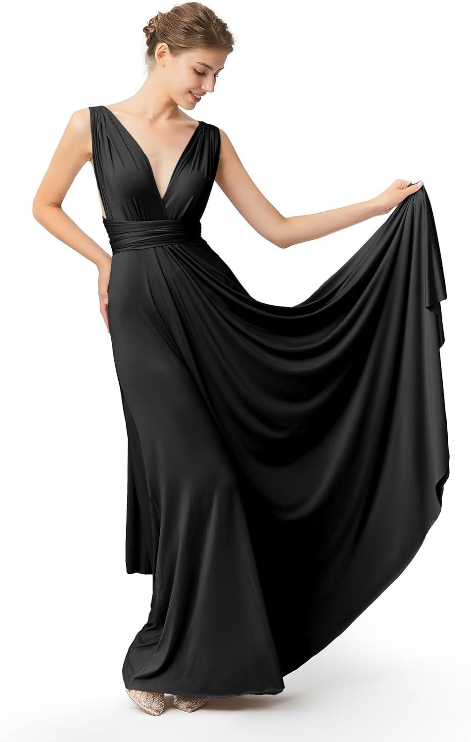 72styles Infinity Dresses for Wedding Guest - Multiway Wrap Maxi Long for Women, Elegant Sexy for Evening Gown, Party, Gala - Image 6