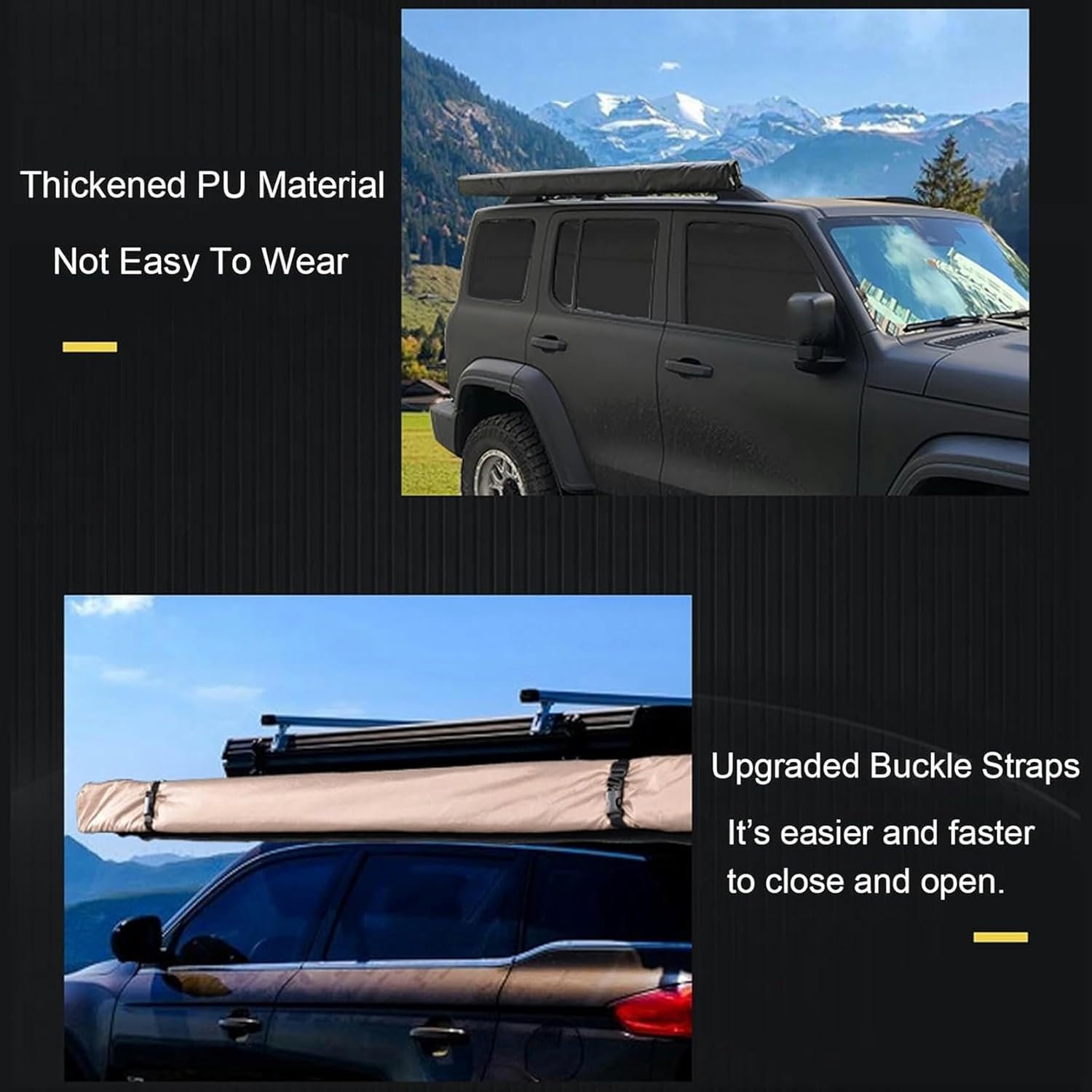 AMNOOL Car Awning for Camping SUV