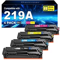 219A con Chip Compatibile per HP 219A 219X per HP Color LaserJet Pro MFP 3302fdw 3302fdwg
