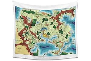 POLYMORPH PRINTS Greyhawk Indoor Wall Tapestry: Escape into Dnd Fantasy