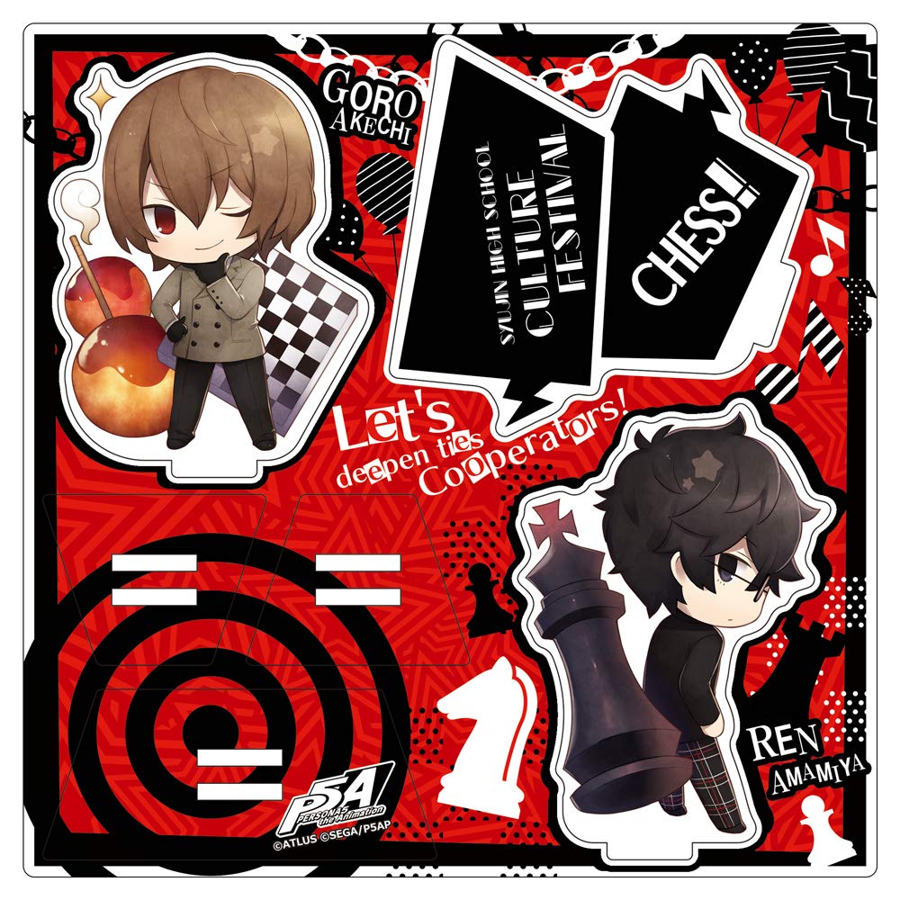 Amazon.co.jp: かけスタ PERSONA5 the Animation 明智吾郎 & 雨宮蓮