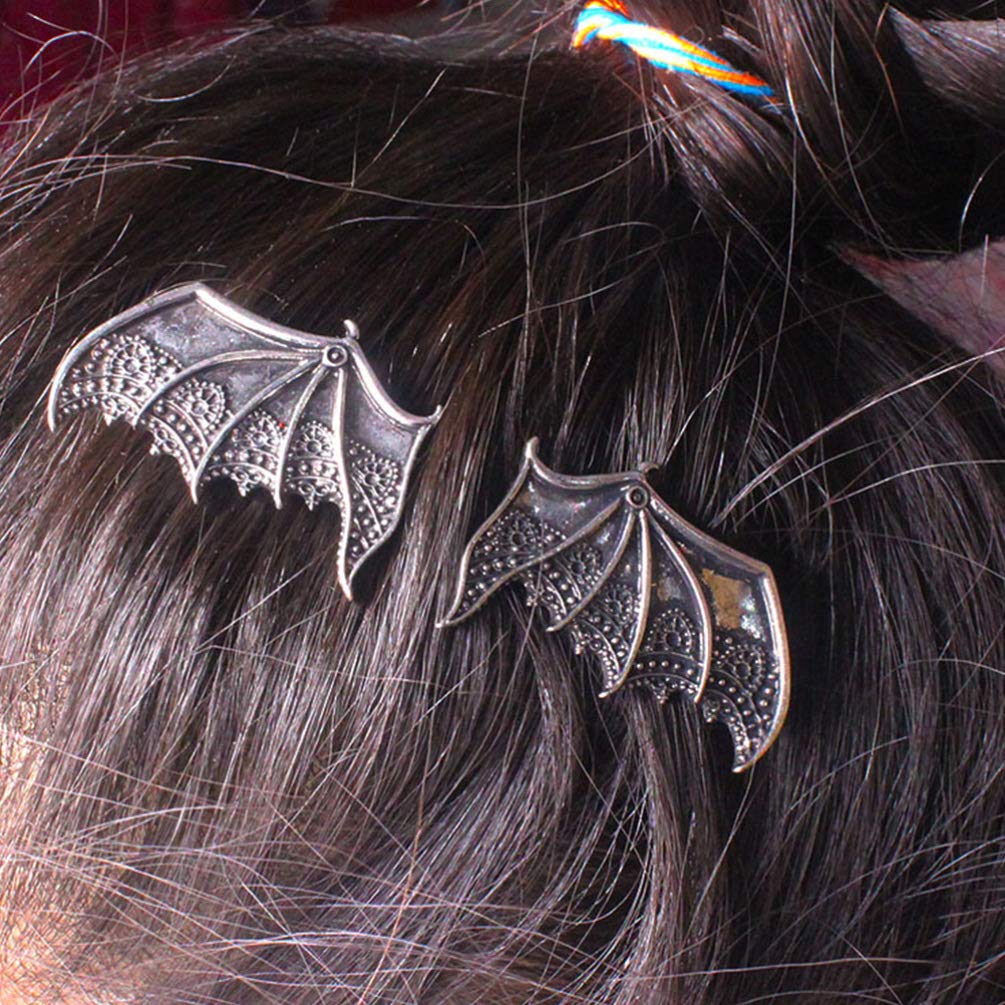 Halloween Fledermaus Haarspangen-Set – Gruselig-schöner Haarschmuck