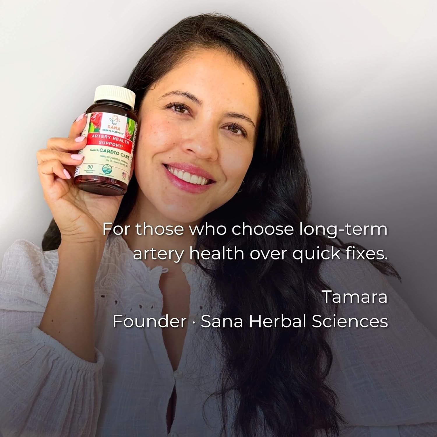 Artery Plaque Removal Formula | 4-Element All-Natural Supplement to Support Blood Pressure, Healthy Cholesterol, and Heart Rhythm | 90 Easy-to-Swallow Capsules | by Sana Herbal - Image 6