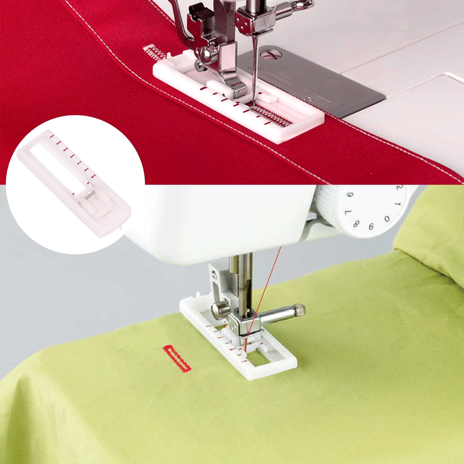 Kit 11 Piedini Macchina per Cucire Perfetto Accessori Patchwork Cucito al Piedino Compatibili la Singer/Baby Lock/Brother/Janome/Elna/New