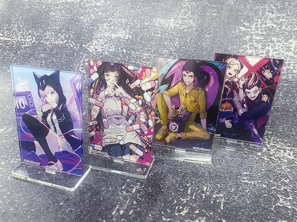 ダンガンロンパ アクリルセット スーパーダンガンロンパ2×mixx garden トレーディングアクリルカード