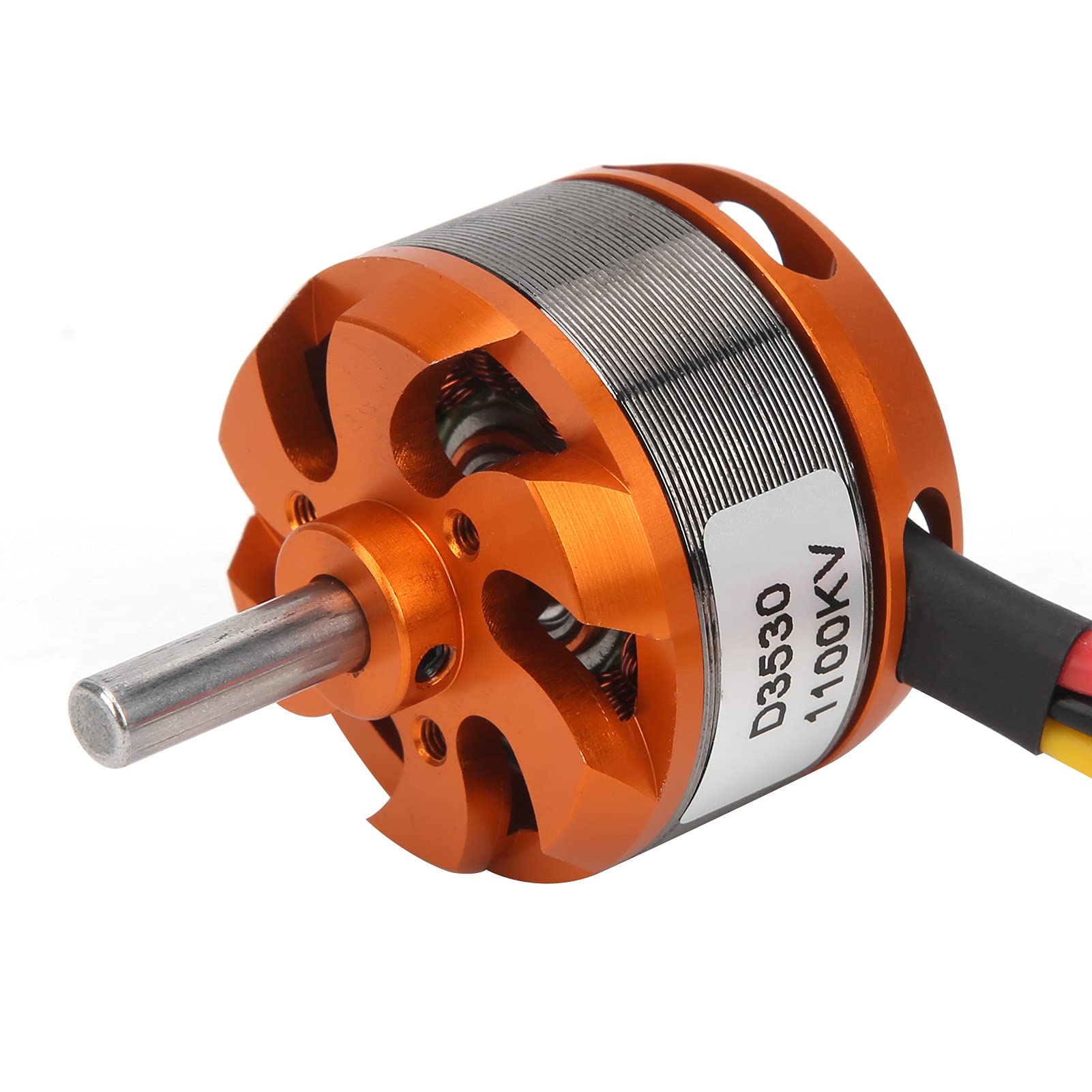 VGEBY Motor sin Escobillas RC, D3530 1100KV Motor de Avión RC Reemplazo de Motor Outrunner de Alto Rendimiento y bajo Ruido con Adaptador para Avión de Control Remoto