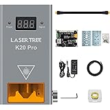 LASER TREE Laser Module, 20W(20000 mW) Output Diode Laser Cutter Module, Higher Accuracy Laser Engraving Module for Wood, Metal, Acrylic, Suitable for Laser Engraver Cutter DIY Machine, Class 4
