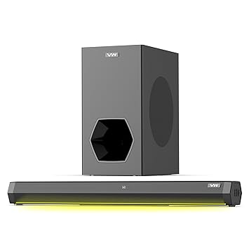 VW Hunter Bar | 160W Soundbar | 2.1 Channel Home Theatre | Deep Bass from 6.5