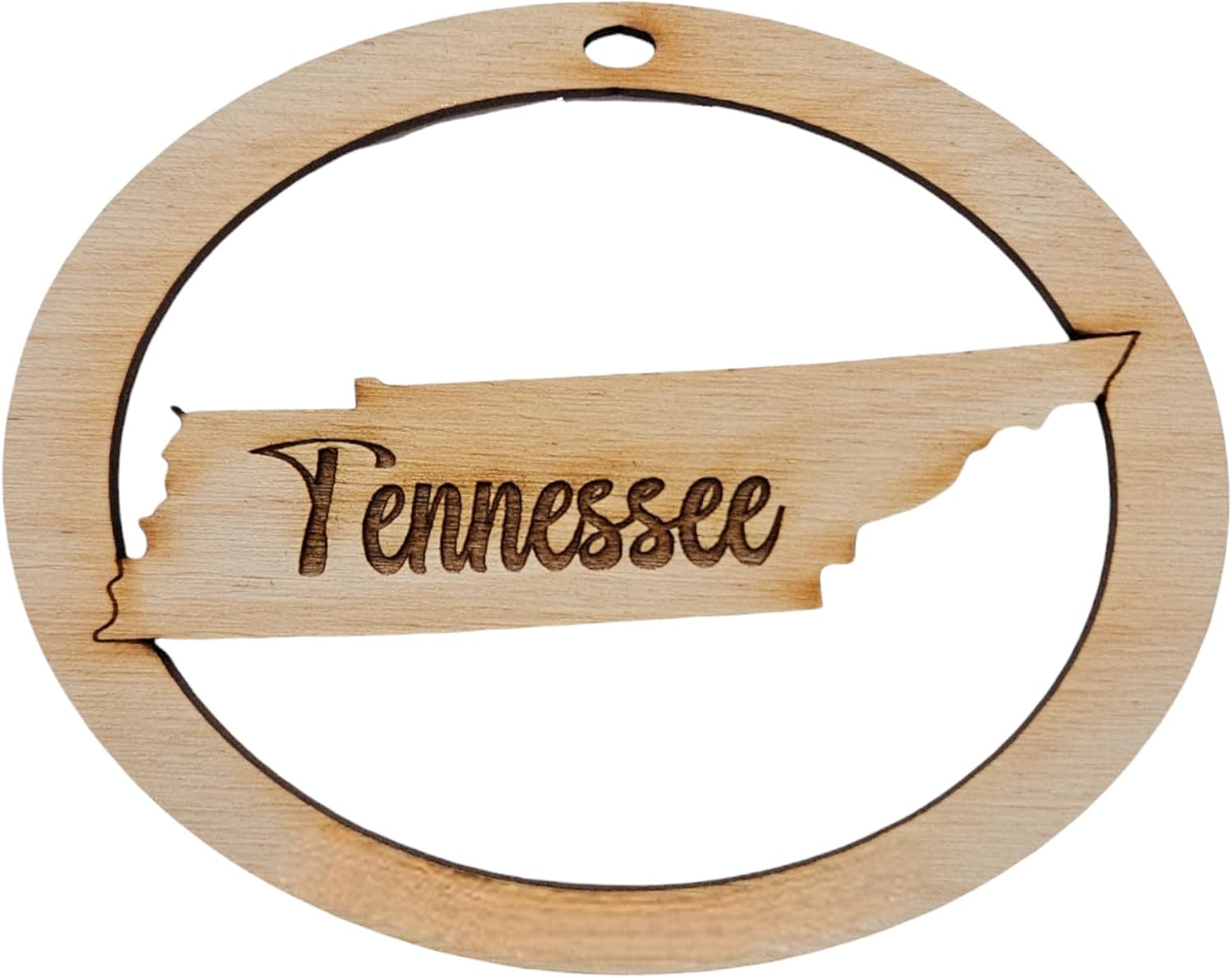 10PK Personalized Tennessee Ornaments for Christmas Tree, Volunteer State Keepsakes, Decorations and Souvenirs