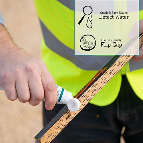Miniatura 3 de Gasoila Pasta de búsqueda de agua multiusos, detecta agua en combustible, gasolina, diesel, queroseno, gas, petróleo, tubo de 2 oz