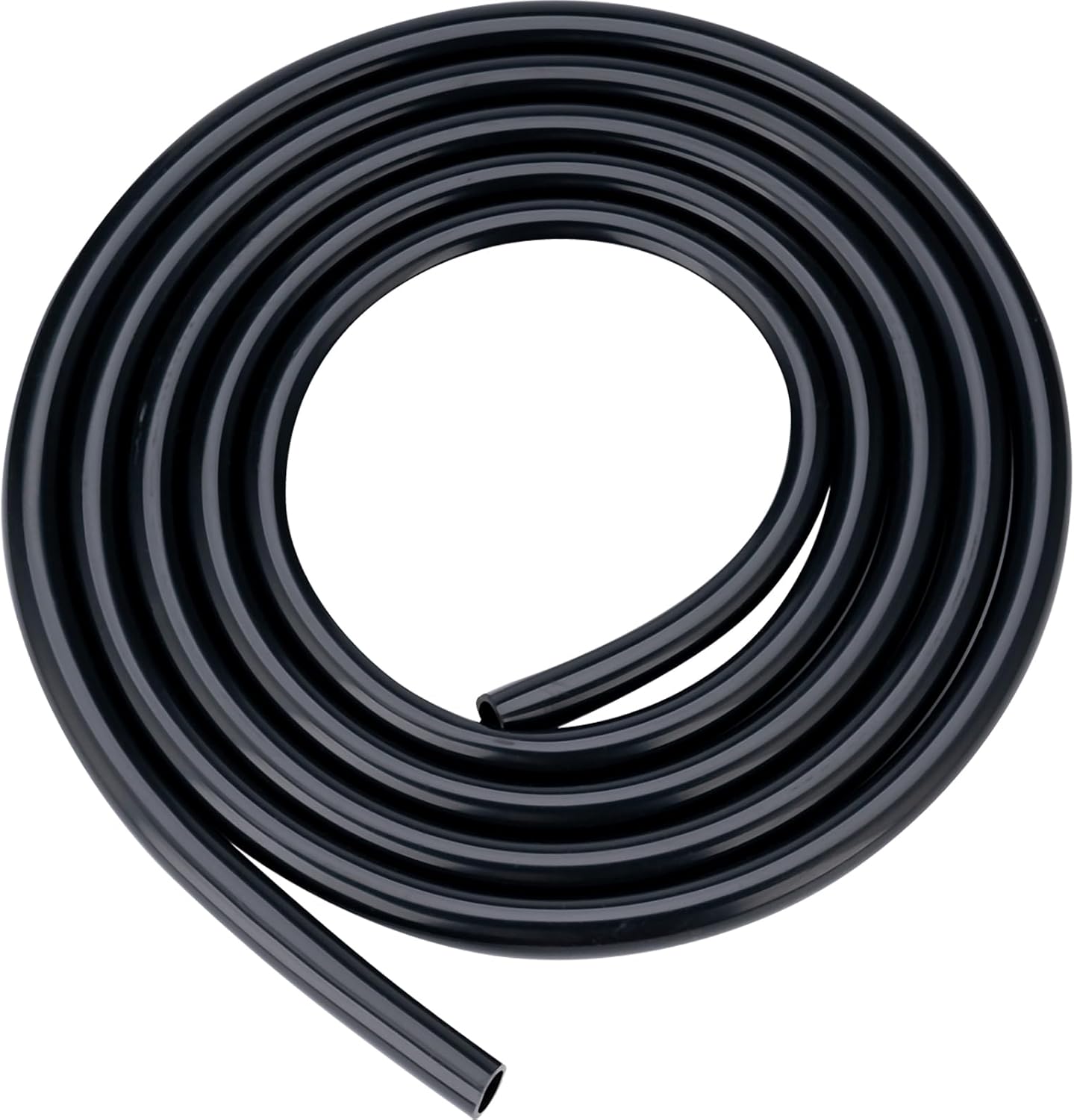 Eastrans 1" ID Silicone Tubing, Food Grade 1" ID x1-1/4"OD Flexible Pure Silicone Hoses High Temp for Home Brewing,10 Feet Length,Black