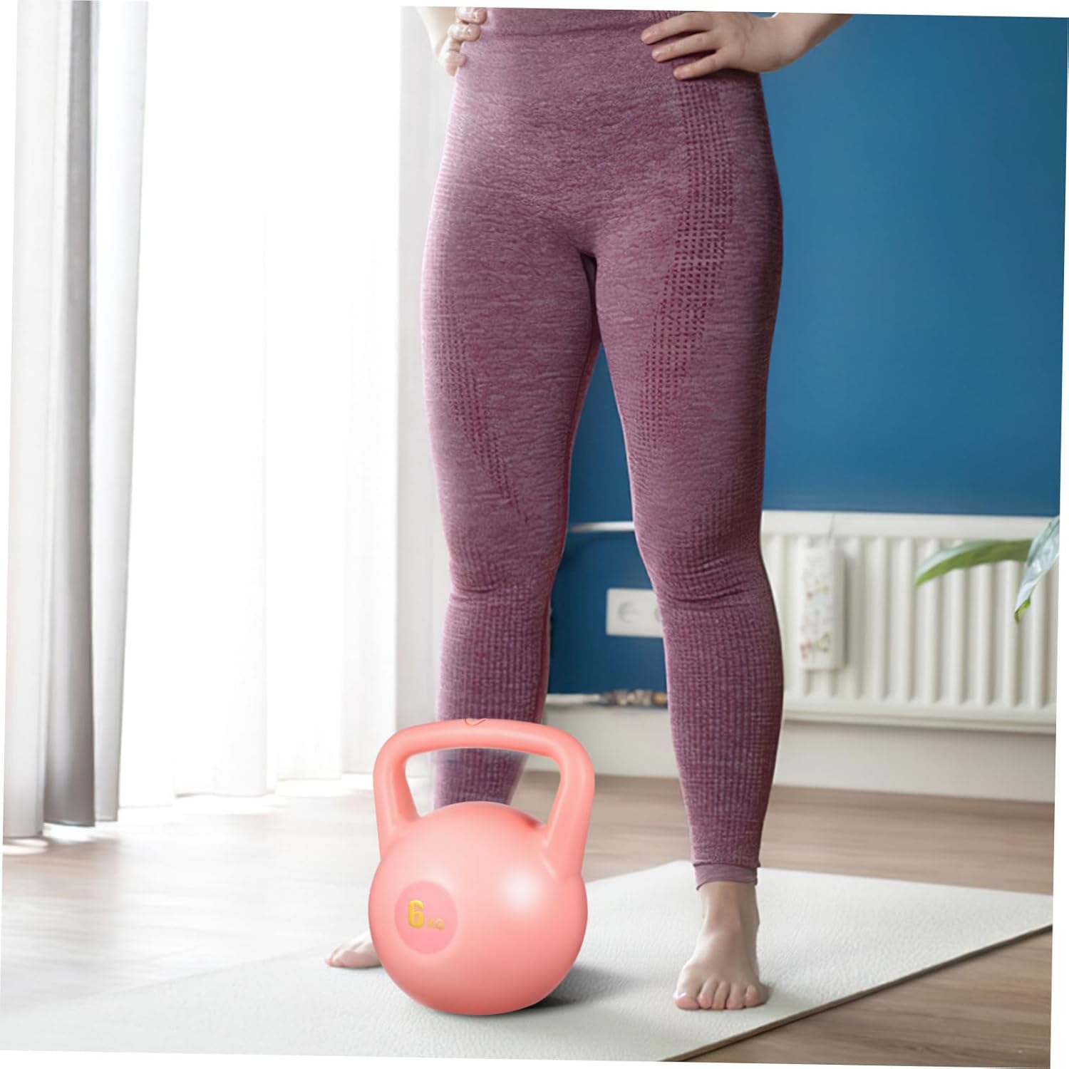 Soft Water-filled Kettlebell PE Material Strength Training Equipment for Home Gym Fitness Workouts Women and Men Weight Exercise