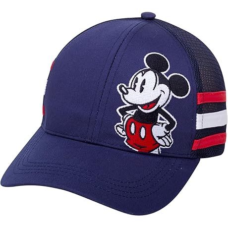 Disney Dad Hat: Snap-Back Mickey Mouse Baseball Cap
