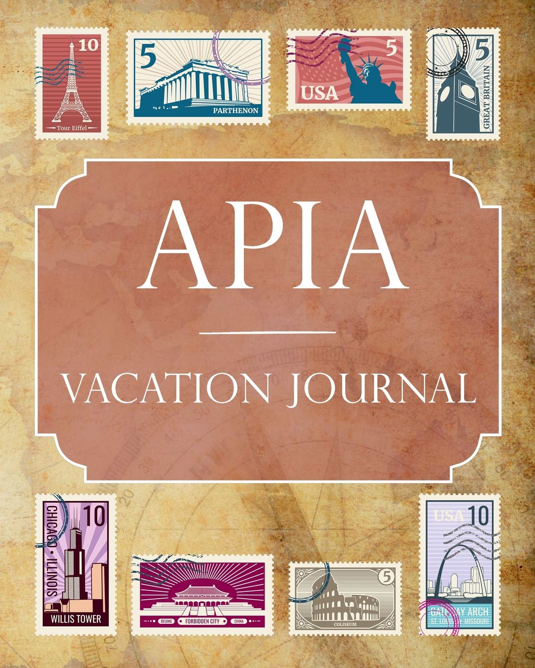 Apia Vacation Journal: Blank Lined Apia Travel Journal/Notebook/Diary Gift Idea for People Who Love to Travel