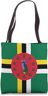 Dominica Flag 40th anniversary of Independence Tote Bag