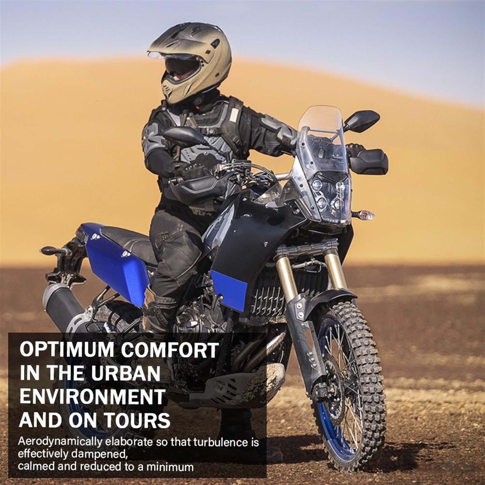 Protège-mains De Guidon Pour Yamaha Tenere 700 / XTZ700 (2019-2025) - Accessoire De Protection Contre Le Vent Et Les Chocs - Noir