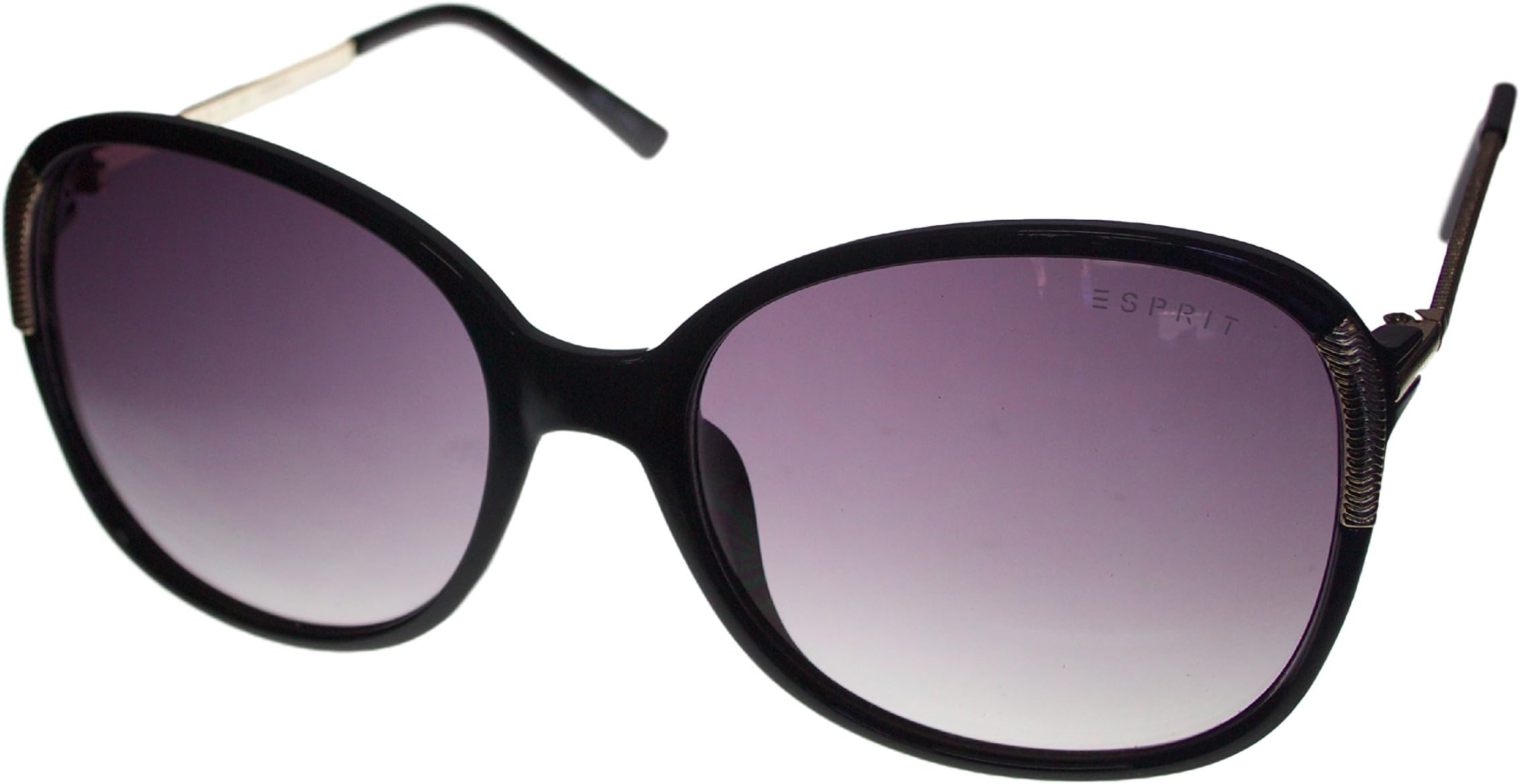 Esprit Women's ET 19453 538 Sunglasses Black Fashion Square Plastic