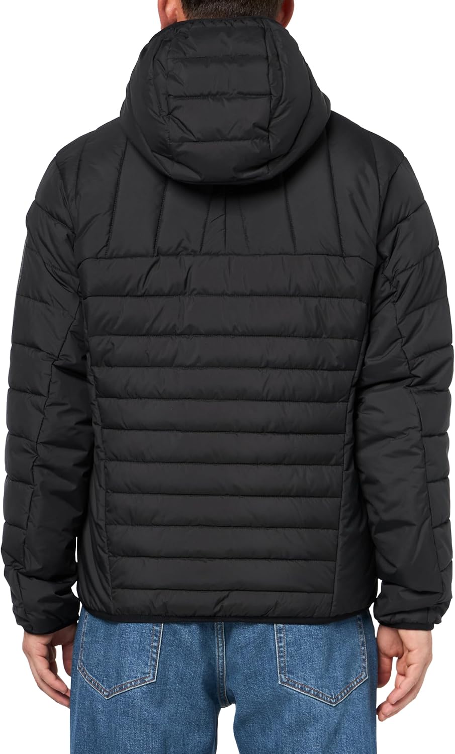 BOSS mens Lightweight Hooded Puffer Jacket - Image 2