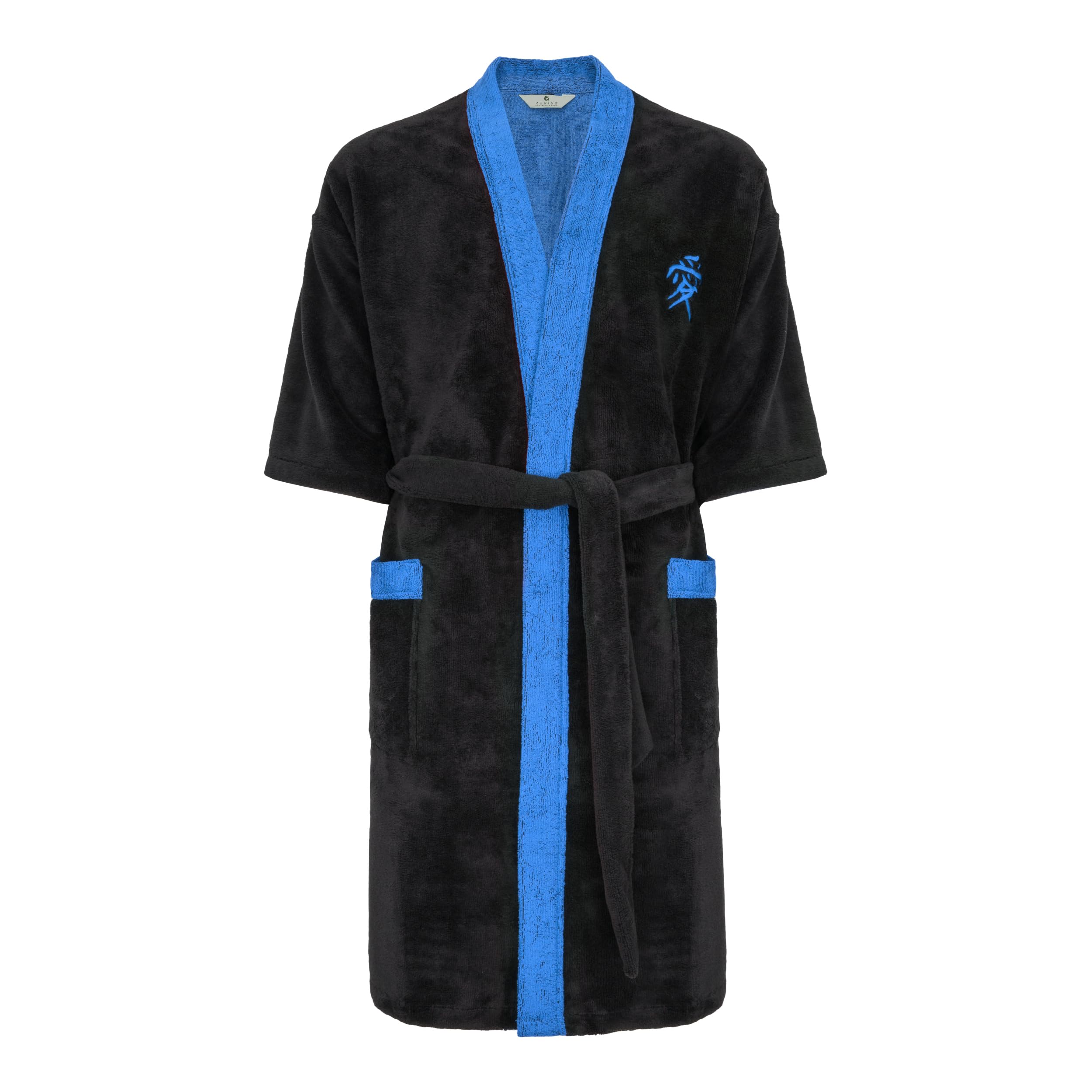 Revise RE-860 - Kimono para hombre (fibra de bambú, con bordado)
