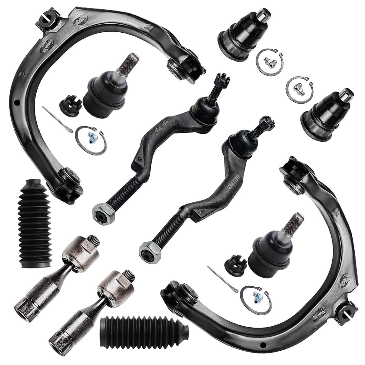 Amazon.com: Detroit Axle - Front 12pc Suspension Kit for Chevy
