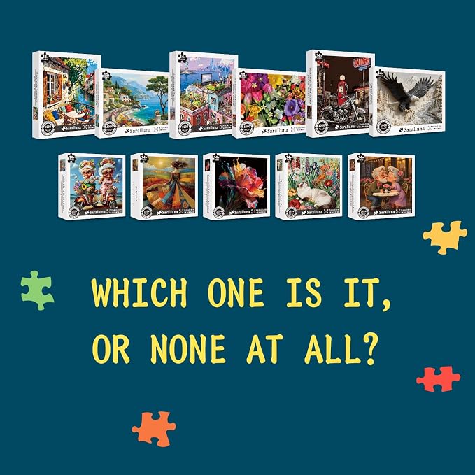 Puzzle 1000 Piezas Blind Box Desafío para Adultos miniatura 3